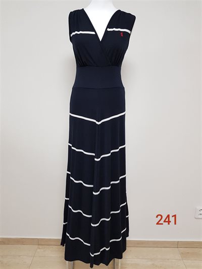 Dámské šaty Yachting Time 241 skladem jednobarevné, bez proužků S, M, L, XL - 4 ks v lotu