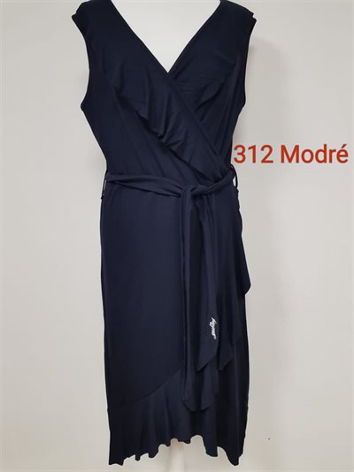 Dámské šaty Yachting Time 312 modré, skladem poslední 1 ks XXL