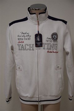 Pánská mikina Yachting Time 01 M - bílá