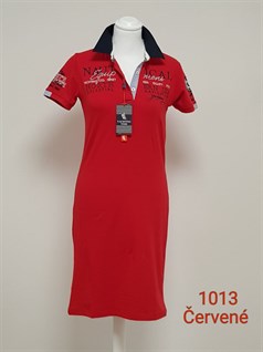 Dámské šaty Yachting Time 1012 červené