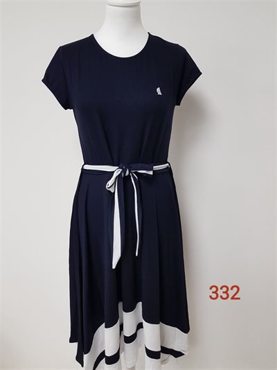 Dámské šaty Yachting Time 332,pouze v červené barvě, 1 lot / M, L, XL, XXL /